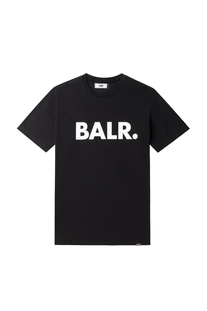 BALR. T-SHIRT JET BLACK