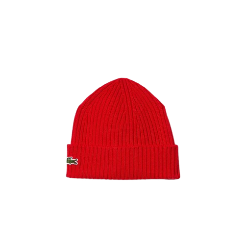 Red Lacoste Wool Har