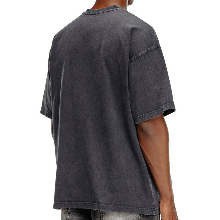 Diesel T-Boxt-Q22 Faded T-shirt with Oval D print