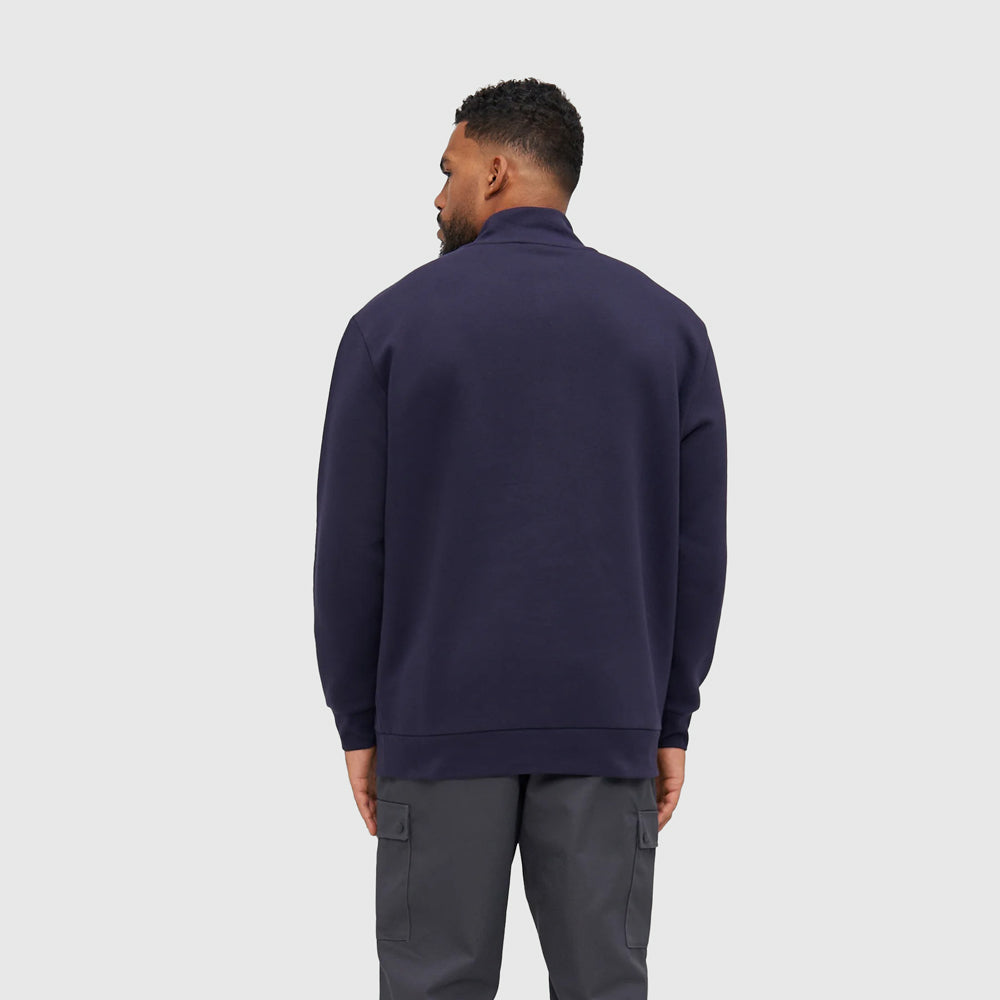 Calvin Klein Box Logo Q-Zip - Navy