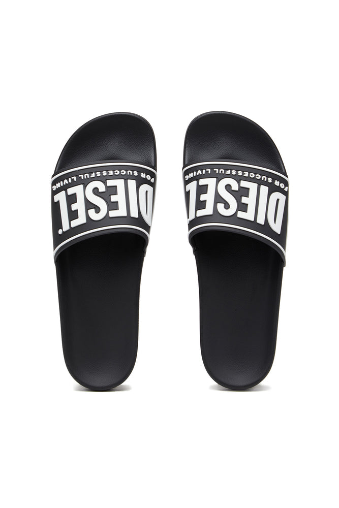 Diesel Sa-Mayemi-Pool Slides With 3D Logo
