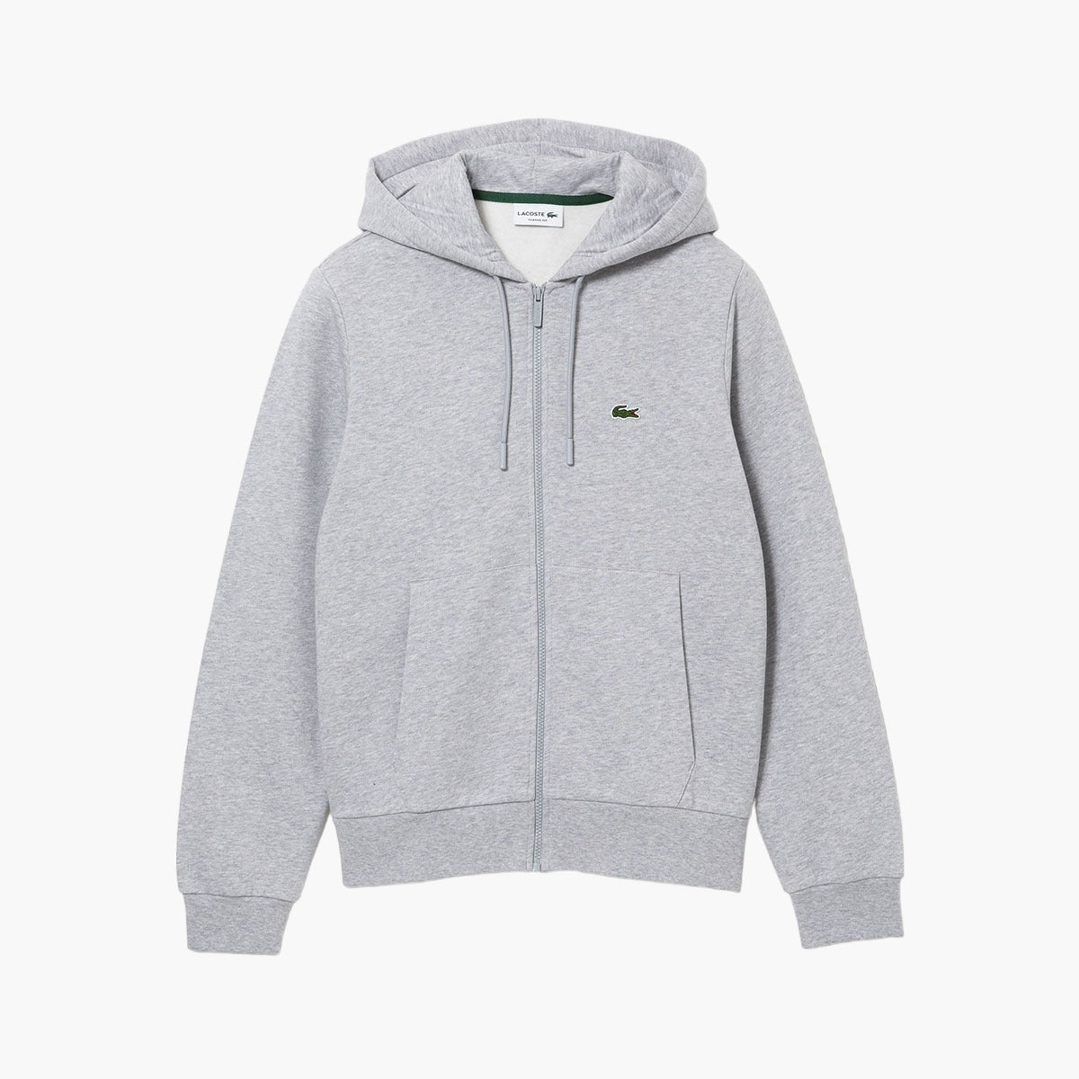 Men'S Lacoste Kangaroo Pocket Fleece Zipped Sweatshirt