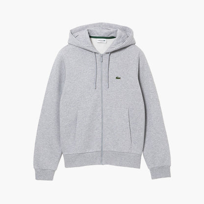 Men'S Lacoste Kangaroo Pocket Fleece Zipped Sweatshirt
