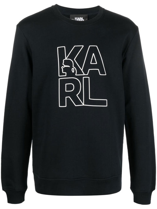 Karl Lagerfeld logo-print sweatshirt