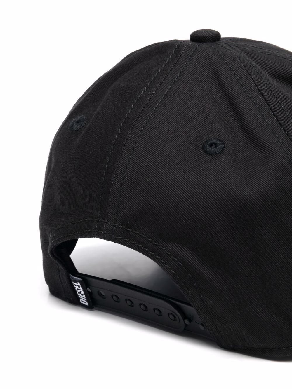 Diesel C-Rune logo-embroidered cap