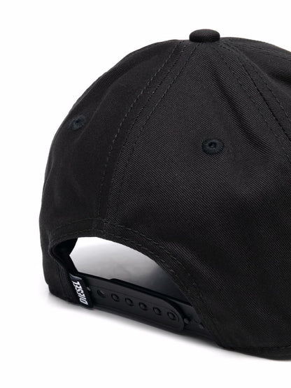 Diesel C-Rune logo-embroidered cap