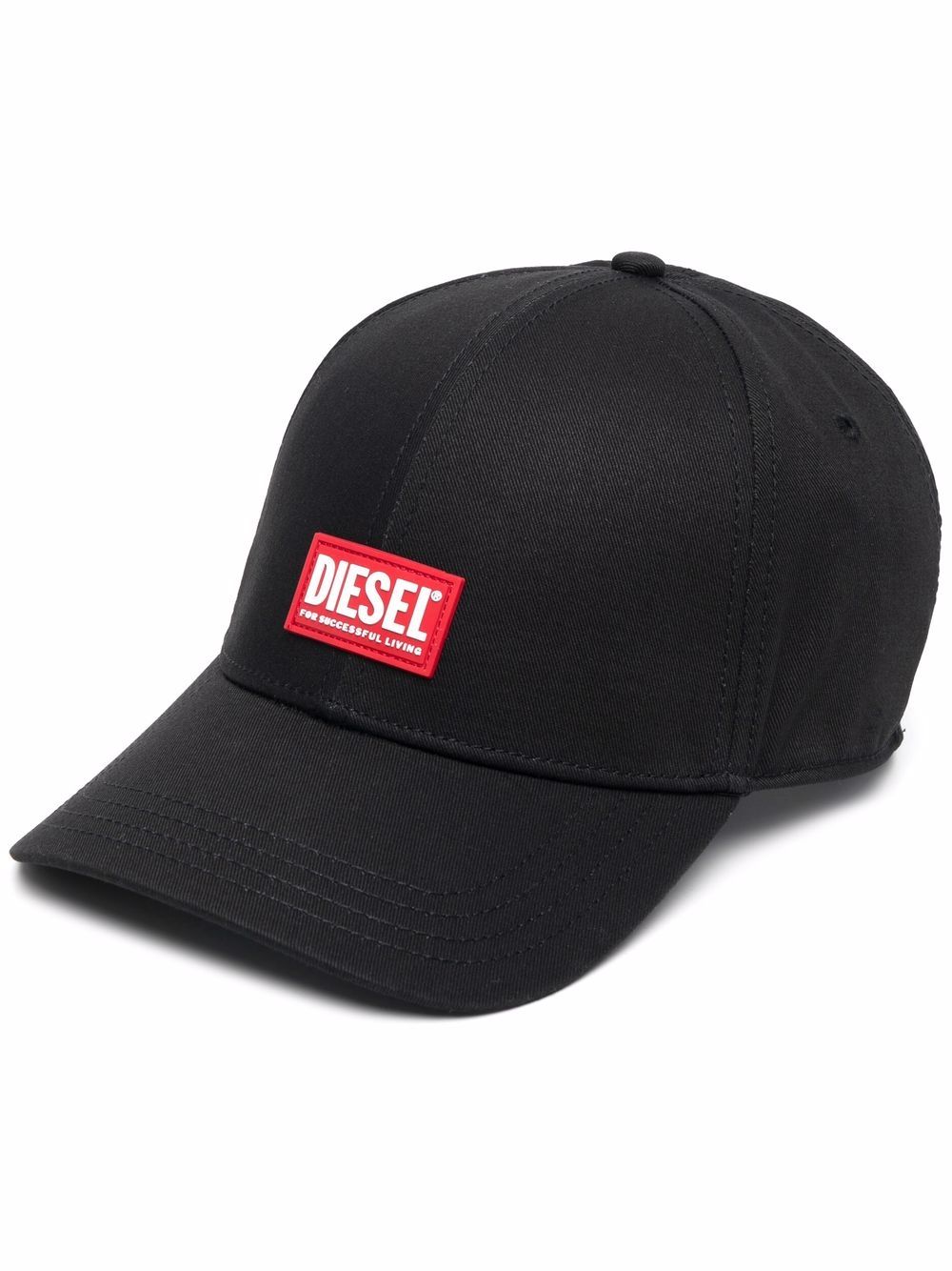 Diesel Corry-Gum logo-patch cap