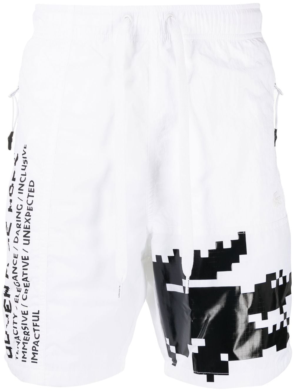 Lacoste L!VE x Minecraft bermuda shorts