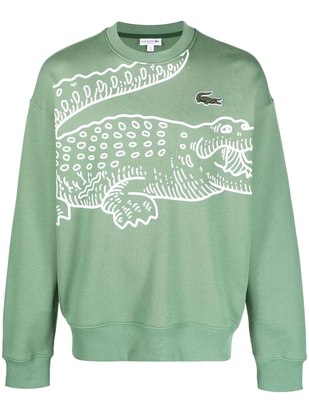 Lacoste logo-print long-sleeve sweatshirt