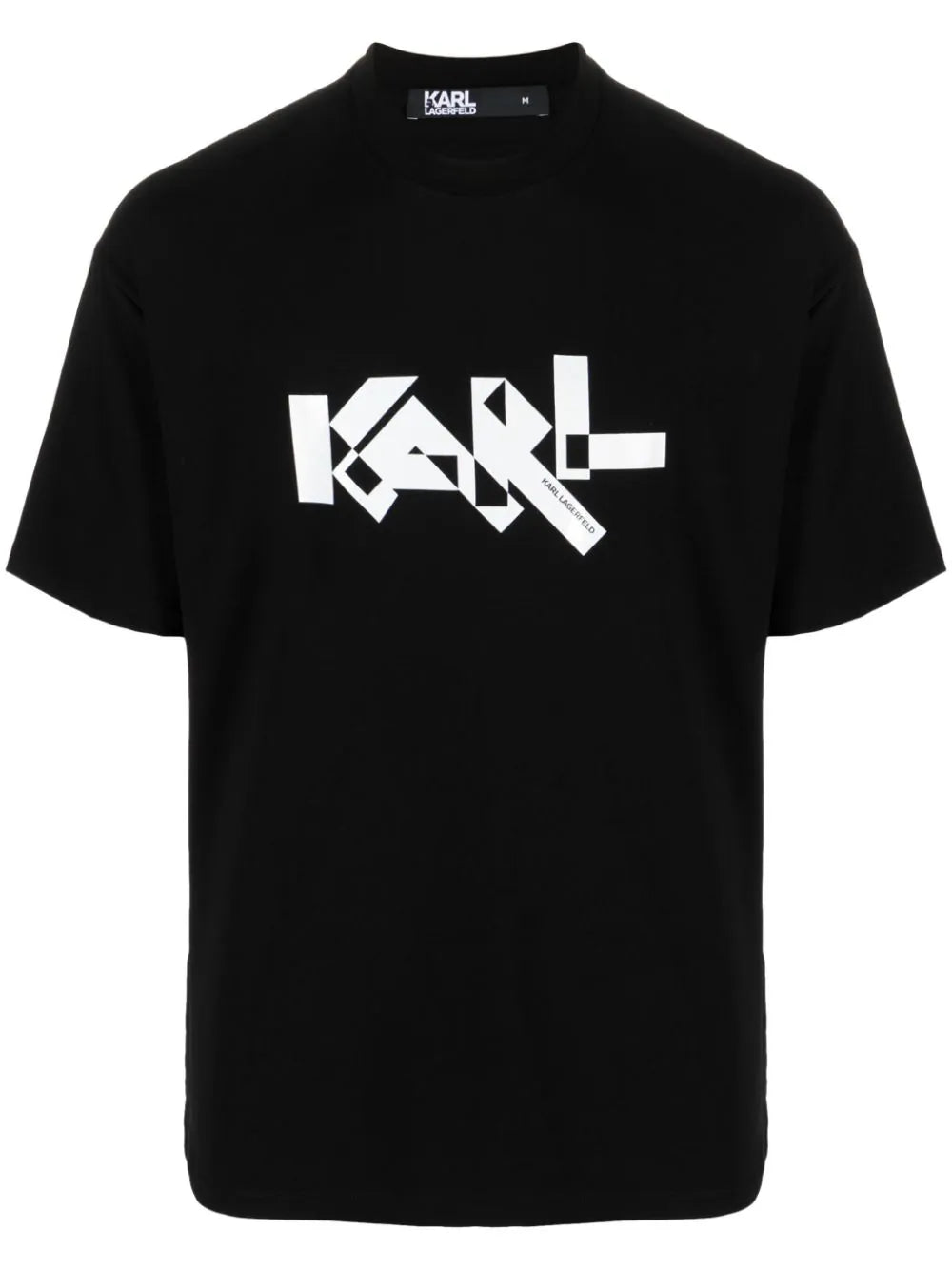 Karl Lagerfeld graphic-print cotton blend T-shirt