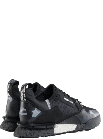Replay Mens Field Speed Shoes Black