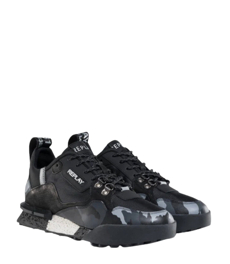 Replay Mens Field Speed Shoes Black