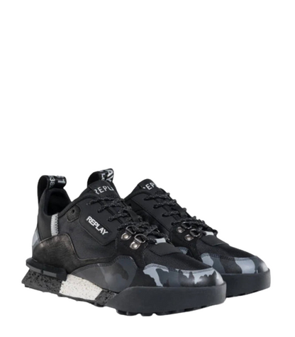 Replay Mens Field Speed Shoes Black