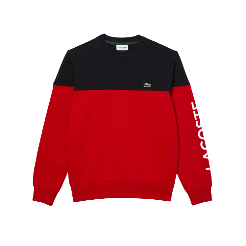 Men’s Lacoste Classic Colourblock Branded Sweatshirt